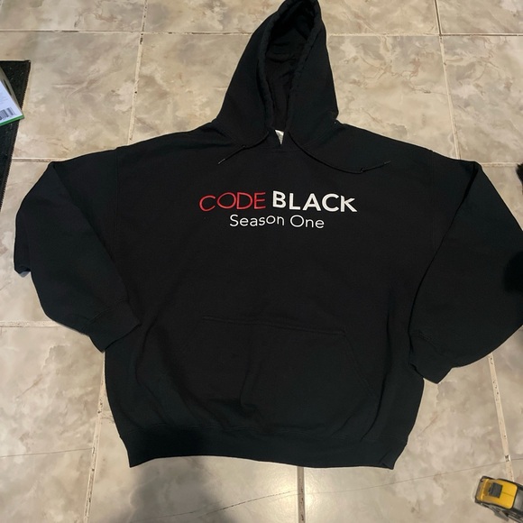 Code Black Season One Amazon Prime DramaTv Series Cast & Crew Hoodie SZ XL